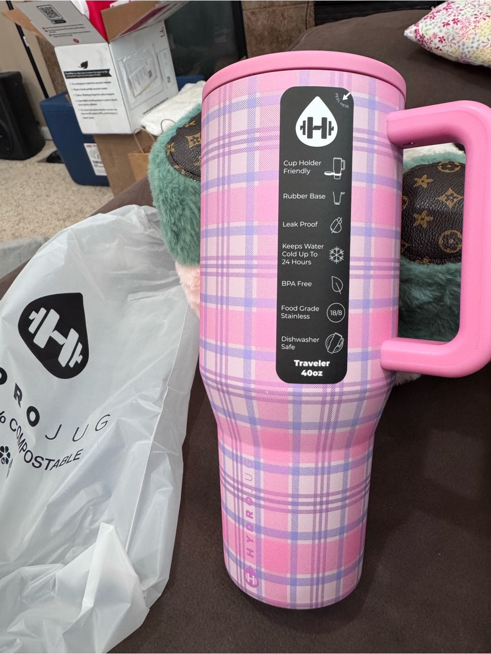 Daydream hydrojug 40oz Traveler Tumbler